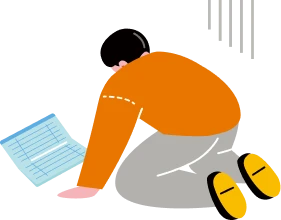 紙の投票を回収して入力する様子